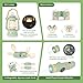 KOALA DIARY Kids Camping Toys Set Pretend Play Camping Set with Food Toy Spray Stove Oil Lantern Binoculars Compass Tableware Watch Storage Bag Birthday for Ages 3 - Image 2