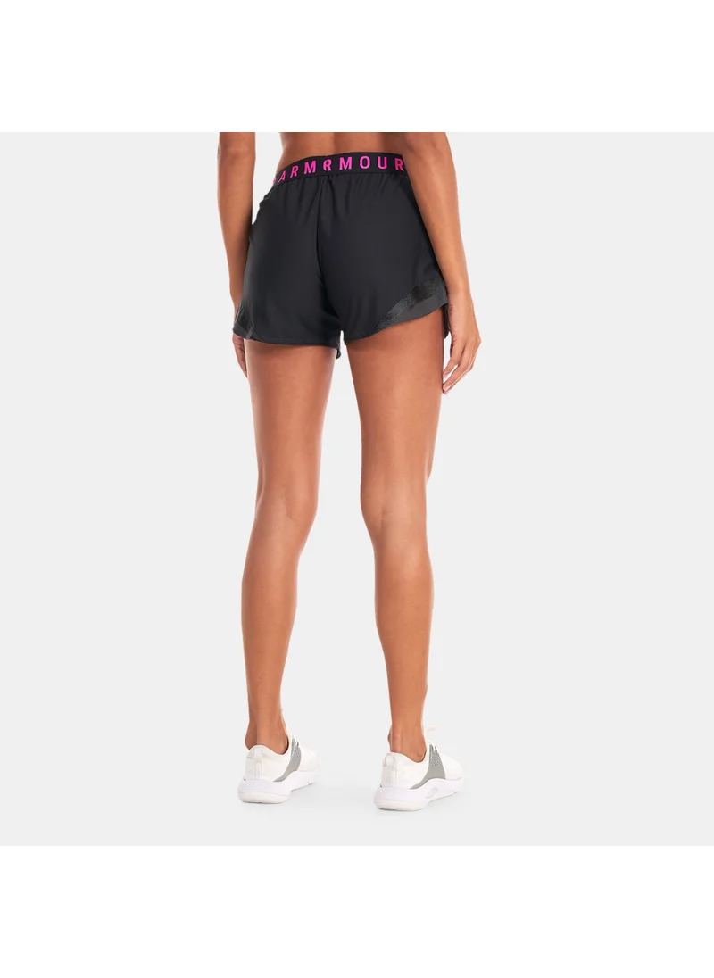 UNDER ARMOUR Women's UA Play Up 3.0 Tri Colour Shorts