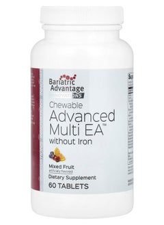Bariatric Advantage Chewable Advanced Multi EA without Iron Mixed Fruit 60 Tablets 
