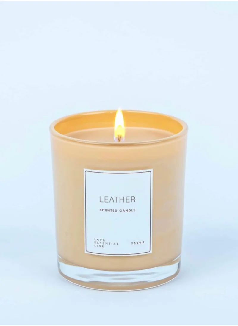Lava Moments Essential Line Leather Candle