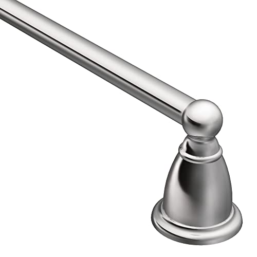 Moen YB2218CH Brantford Collection 18-Inch Single Towel Bar, Chrome - Image 1
