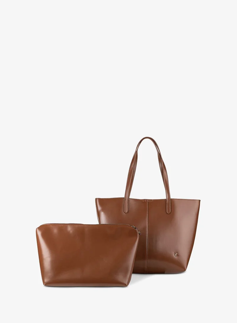 Vincci Brown Women Top Handle Tote Bag for Women | Best Price UAE