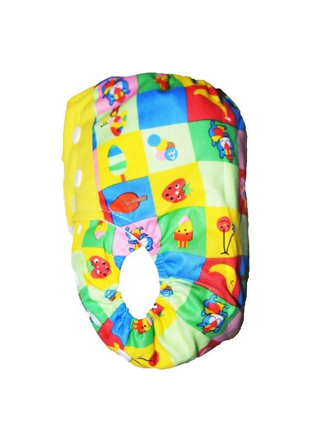 BabyMoon (Set Of 2) 1 Cloth Diaper With 5Layers Charcoal Bamboo Insert) Premium Adjustable Reusable Washable Cloth Diaper For Babies  - Image 5
