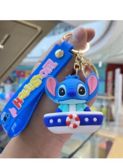 EHOME Stitch Q-version Cartoon Shape Keychain Ship model  - Image 1