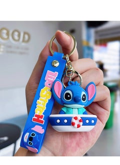 EHOME Stitch Q-version Cartoon Shape Keychain Ship model  - Image 2