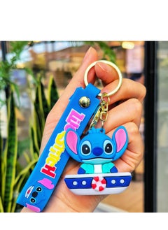 EHOME Stitch Q-version Cartoon Shape Keychain Ship model  - Image 3