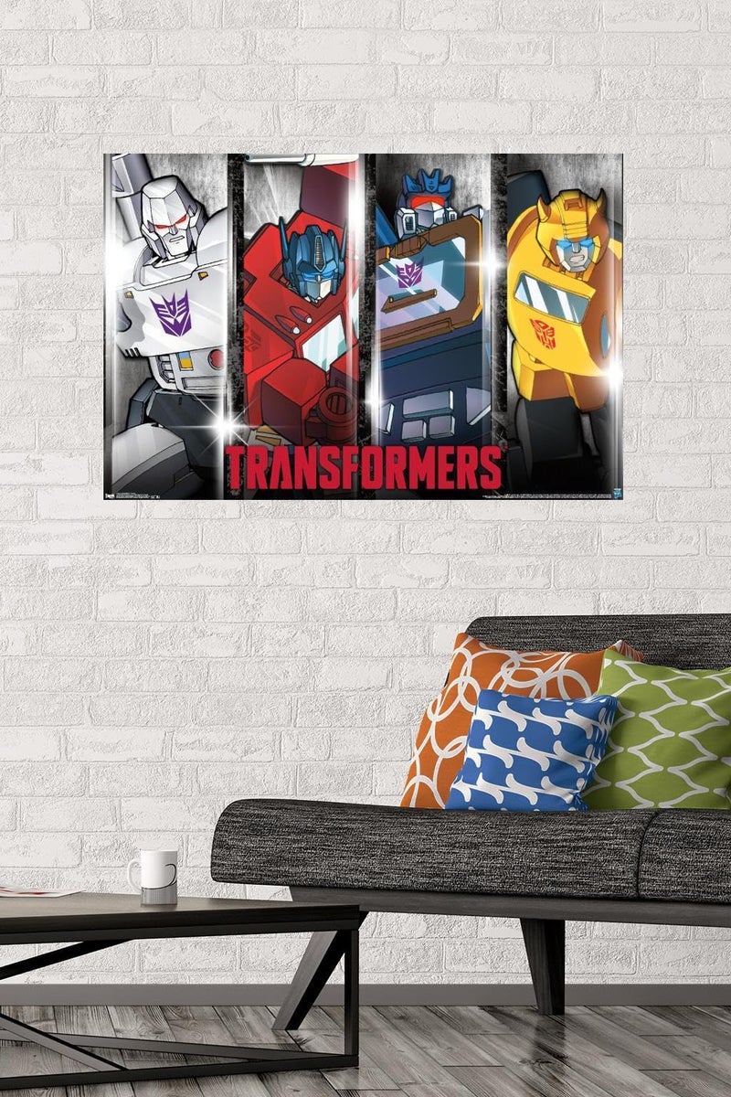 Trends International Hasbro Transformers - Classic Wall Poster, 22.375" x 34", Premium Unframed Version - Image 2