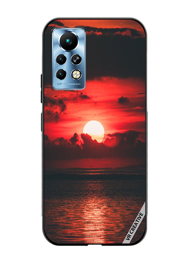 VR CREATIVE Protective Case Cover For Infinix Note 11 Pro Loving Sun Design Multicolour - Image 1