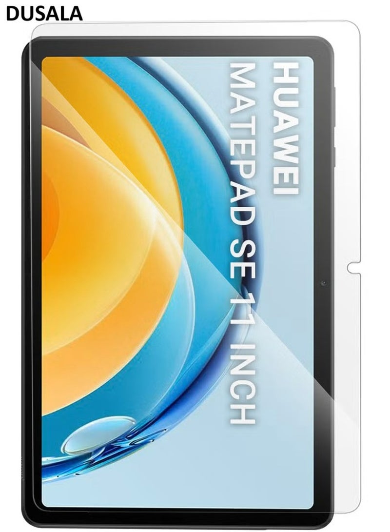 DUSALA (for Huawei MatePad SE 11 Inch) Premium Screen Protector Full Coverage, Scratch-Resistant Anti Bubble - Clear Clear-1 - Image 1