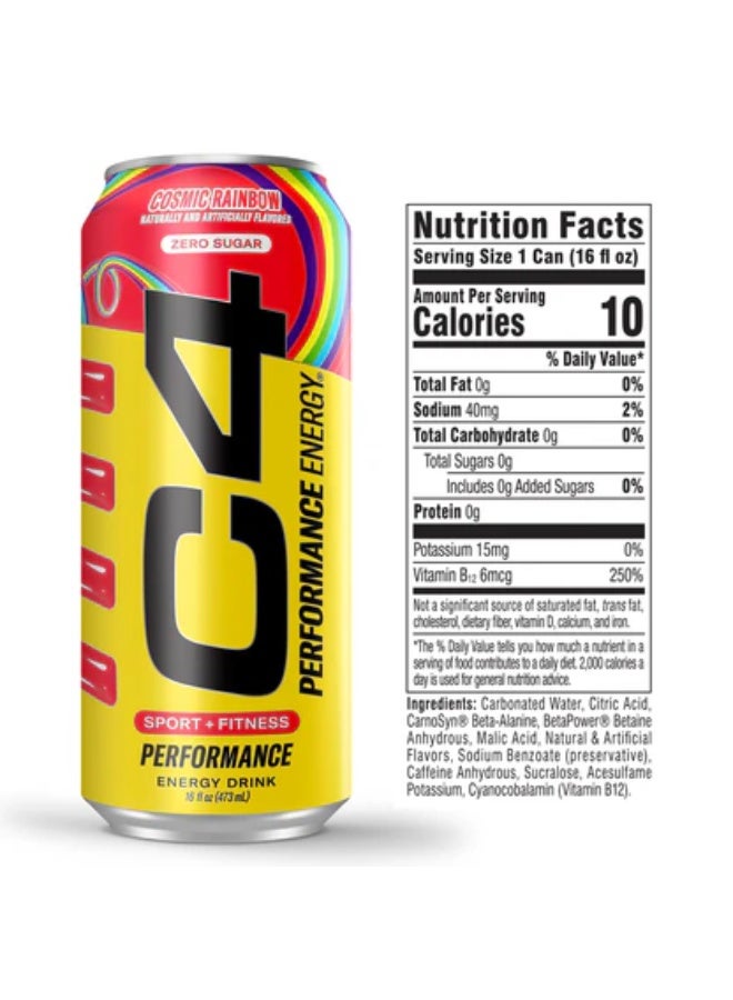 سي4 مشروب الطاقة كوزميك رينبو - Image 2