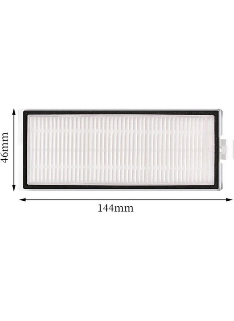 robotyedek - Roborock Q8 Max, Q8 Max Plus Compatible 2 Hepa Filters - Image 1