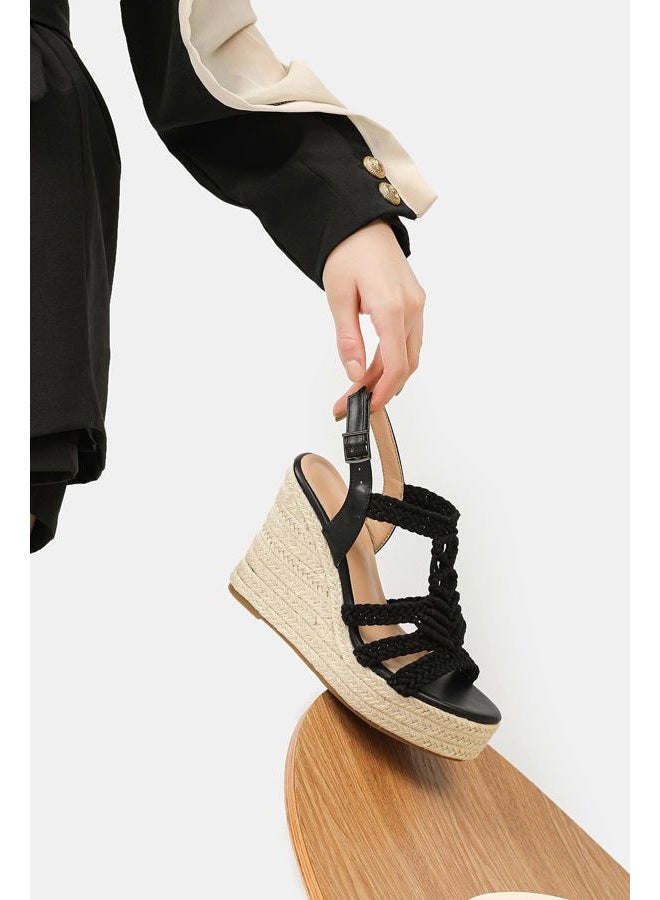 Sopends Espadrille Wedge Sandals for Women Platforms & Wedges - Image 4