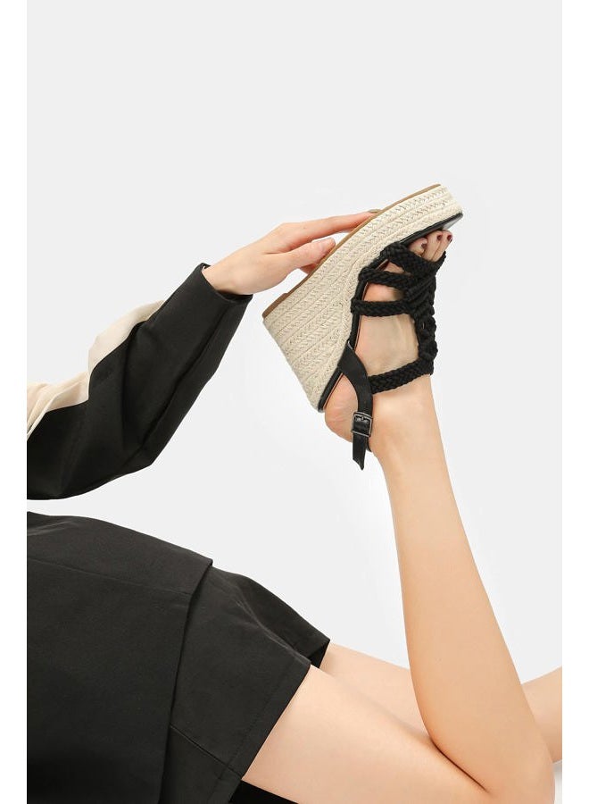 Sopends Espadrille Wedge Sandals for Women Platforms & Wedges - Image 5