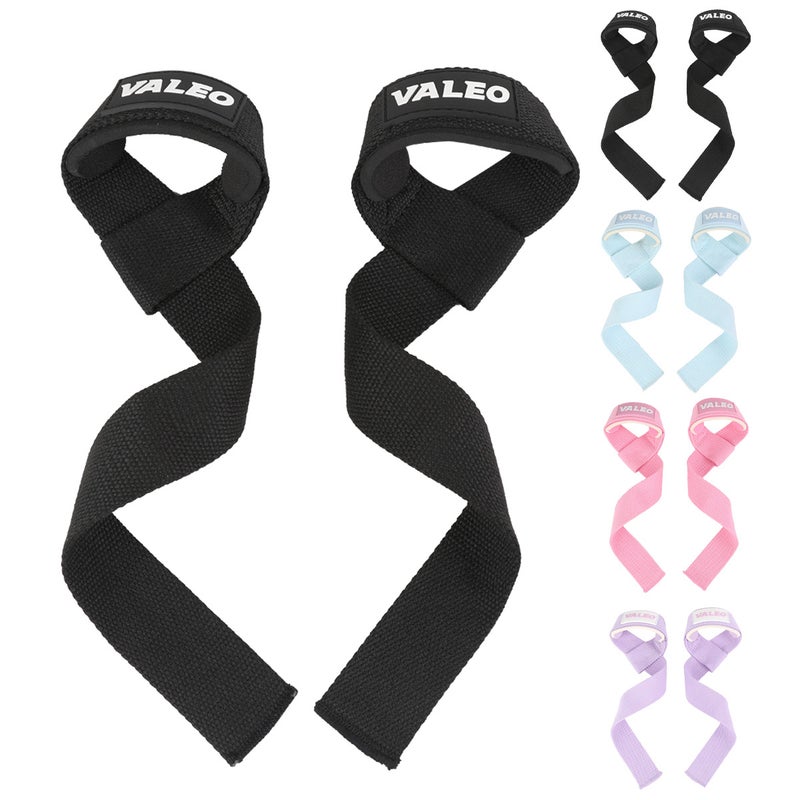 Valeo Weight Lifting Straps, Thickened Pull-up Straps, Anti-slip Wrist Support - Image 1