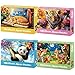 Jeacirio 4Pack 100 Pieces Puzzles for Kids Ages 46 68 Panda Tiger Deer Cat Puzzles 100 Pieces Jigsaw Puzzles for Kids 810 Year Old Large Piece Puzzle for Seniors Puzzle Toys for Boys and Girls - Image 3