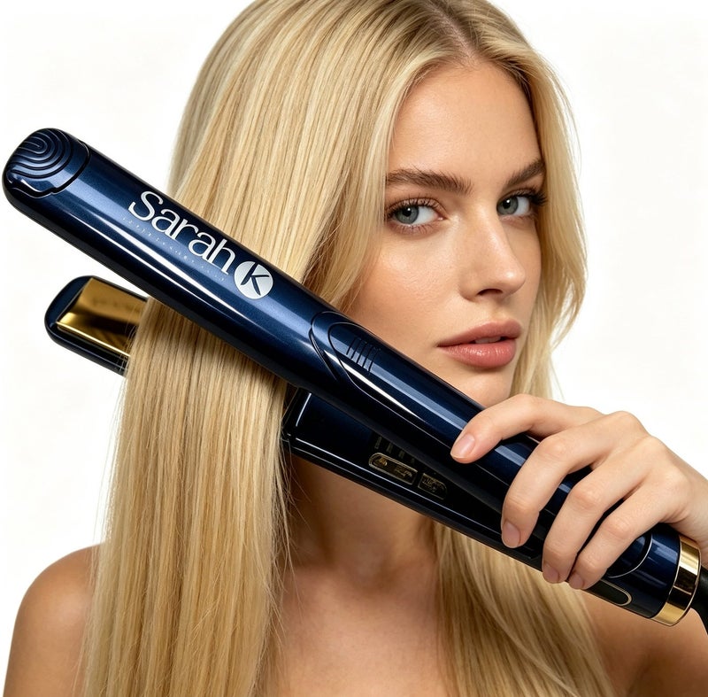 Straightener and Curler 2in1 Fast Heating hot hair constant high heat Adjustable Temperature Healthy Styling Tool for All Hairstyles - Image 3