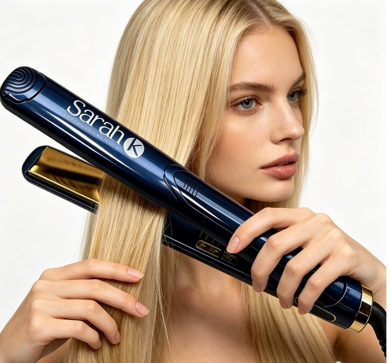 Straightener and Curler 2in1 Fast Heating hot hair constant high heat Adjustable Temperature Healthy Styling Tool for All Hairstyles - Image 2