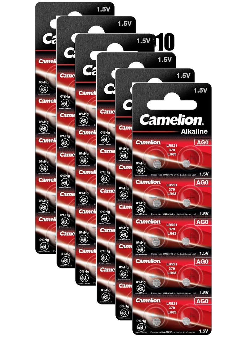 كاميليون بطاريات قلوية ايه جي 0 من 10 قطع - Image 1