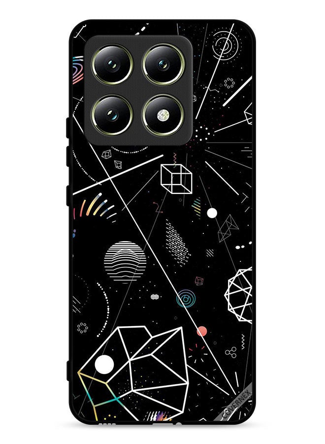 Covernex Xiaomi 14T 5G Protective Case Cover Aesthetic Math Wallpaper - Image 1