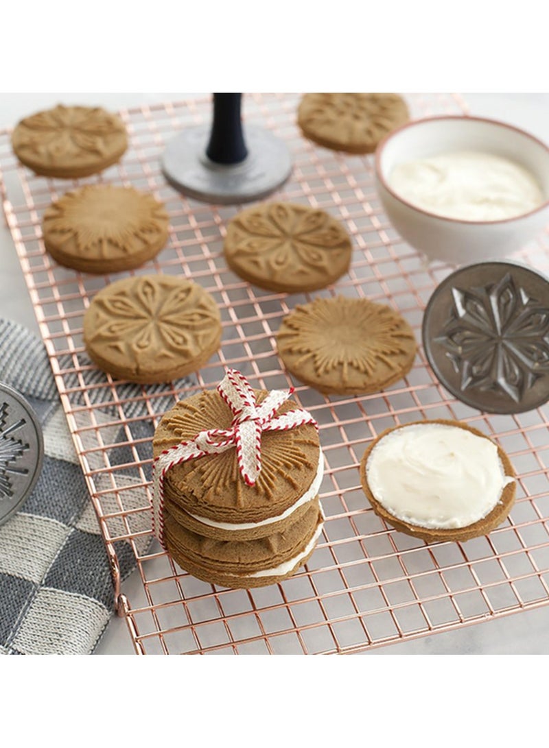 NORDICWARE Cooling and Serving Grid Copper Large for Stylish and Efficient Baking - Image 3