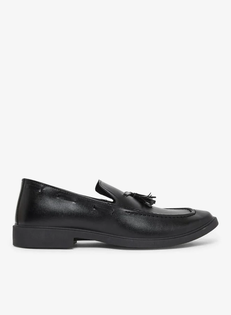 Styli Classic Faux Leather Tassel Loafers
