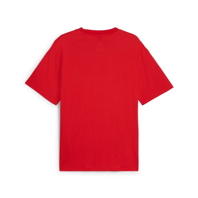 PUMA Scuderia Ferrari Race Statet Mens Red T-shirt - Image 5