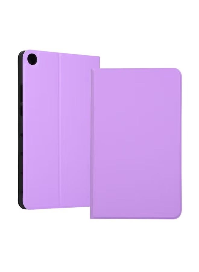 بروماس غطاء حماية عالمي من مادة TPU لجهاز هواوي هونر تاب 5 مقاس 8 بوصة / ميدياباد M5 لايت مقاس 8 بوصة، مع حامل أرجواني