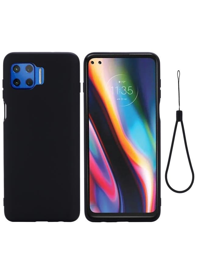 erorex Case For Motorola Moto G 5G Plus Solid Color Liquid Silicone Dropproof Full Coverage Protective Case - Image 1