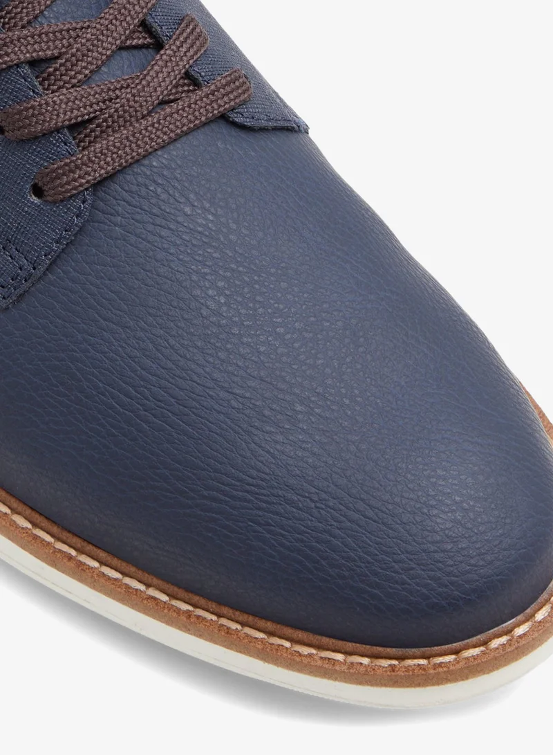 Aldo  PRETH Textured Lace-Up Shoes for Men | Best Price UAE