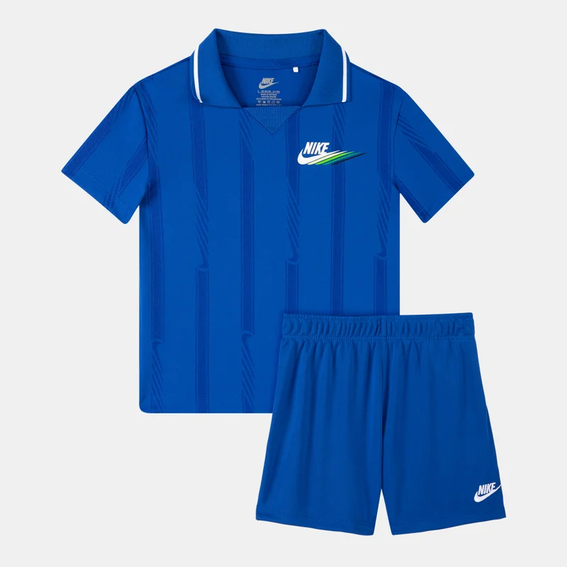 Nike Kids' Sportswear Victory Lap T-Shirt and & Shorts Set