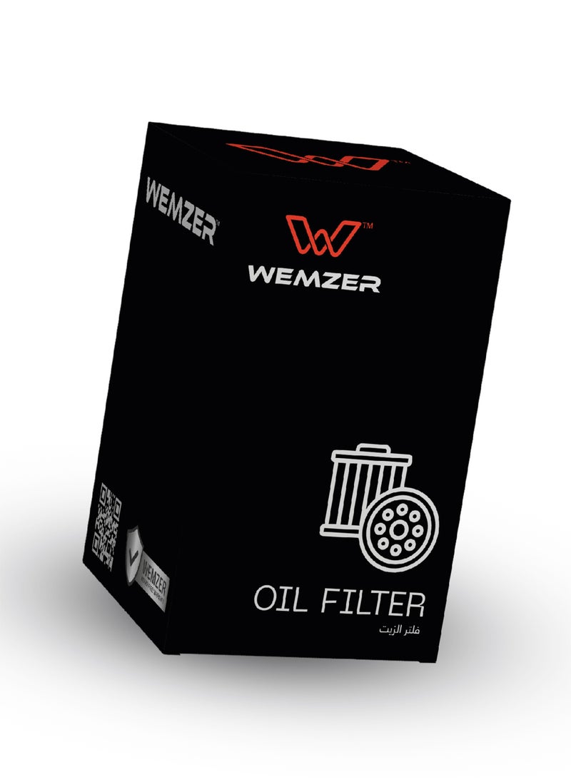 WEMZER INDUSTRIES Premium Oil Filter |15208-65F1B-WZ|Compatible With: Agco, Ammann, Bobcat, Caterpillar, Ditch Witch, Doosan, Ford, Gehl, Hino, Hitachi,  Honda, Hyundai, Ingersoll-Rand, Usuzu, JDM, JLG, John Deere, Kia, Kobelco, Koehring, Kohler, Komatsu, Kubota, Mazda, Mitsubishi, Nanni Diesel, Neuson,  Nissan, Onan, Renault, Subaru, Takeuchi, Tamrock, Tcm, Thermo King, Thomas, Tohatsu, Toro, Toyota, Vermeer, Volvo, Wacker Neuson, Yale, Yanmar (Find  Fitting Compatibility in Description)  - Image 3