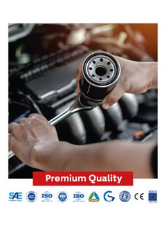 WEMZER INDUSTRIES Premium Oil Filter |15208-65F1B-WZ|Compatible With: Agco, Ammann, Bobcat, Caterpillar, Ditch Witch, Doosan, Ford, Gehl, Hino, Hitachi,  Honda, Hyundai, Ingersoll-Rand, Usuzu, JDM, JLG, John Deere, Kia, Kobelco, Koehring, Kohler, Komatsu, Kubota, Mazda, Mitsubishi, Nanni Diesel, Neuson,  Nissan, Onan, Renault, Subaru, Takeuchi, Tamrock, Tcm, Thermo King, Thomas, Tohatsu, Toro, Toyota, Vermeer, Volvo, Wacker Neuson, Yale, Yanmar (Find  Fitting Compatibility in Description)  - Image 5