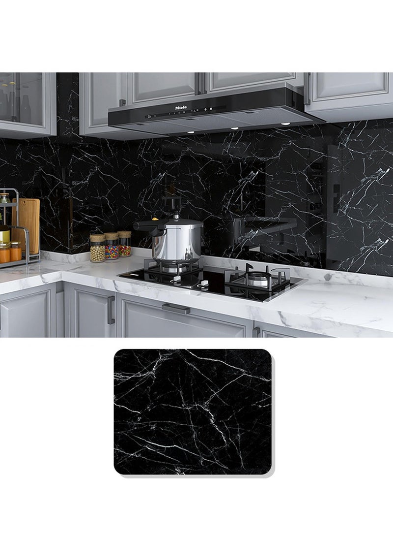 ورق حائط ذاتي اللصق لسطح المطبخ مقاوم للماء 60x1000 سم