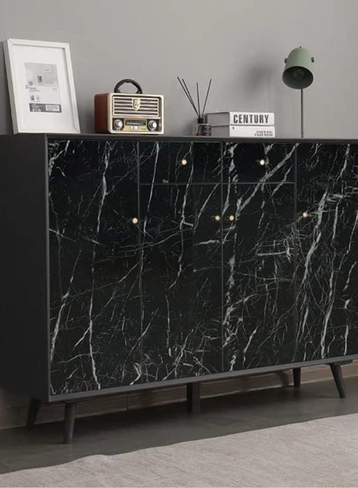 ورق حائط ذاتي اللصق لسطح المطبخ مقاوم للماء 60x1000 سم