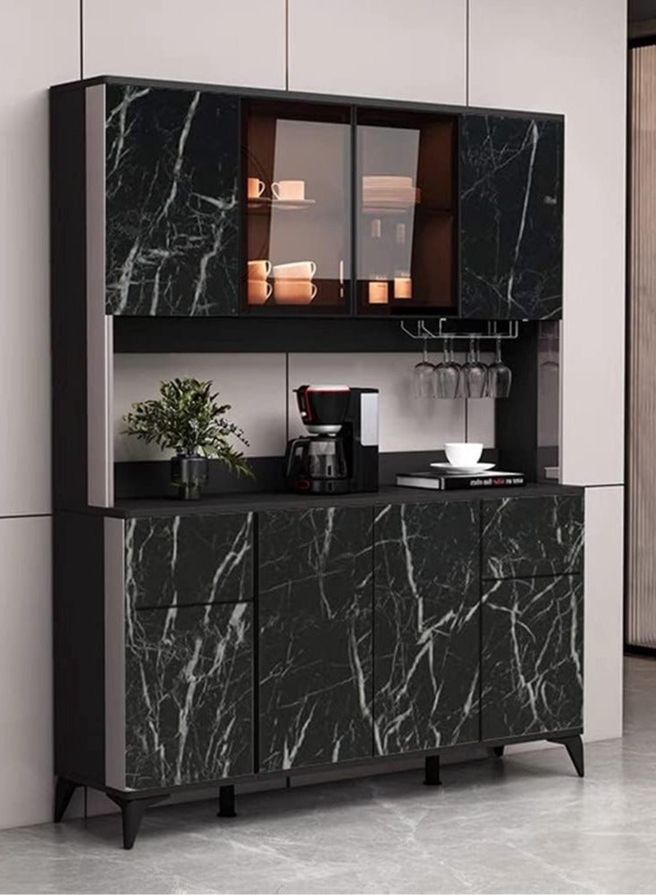 ورق حائط ذاتي اللصق لسطح المطبخ مقاوم للماء 60x1000 سم