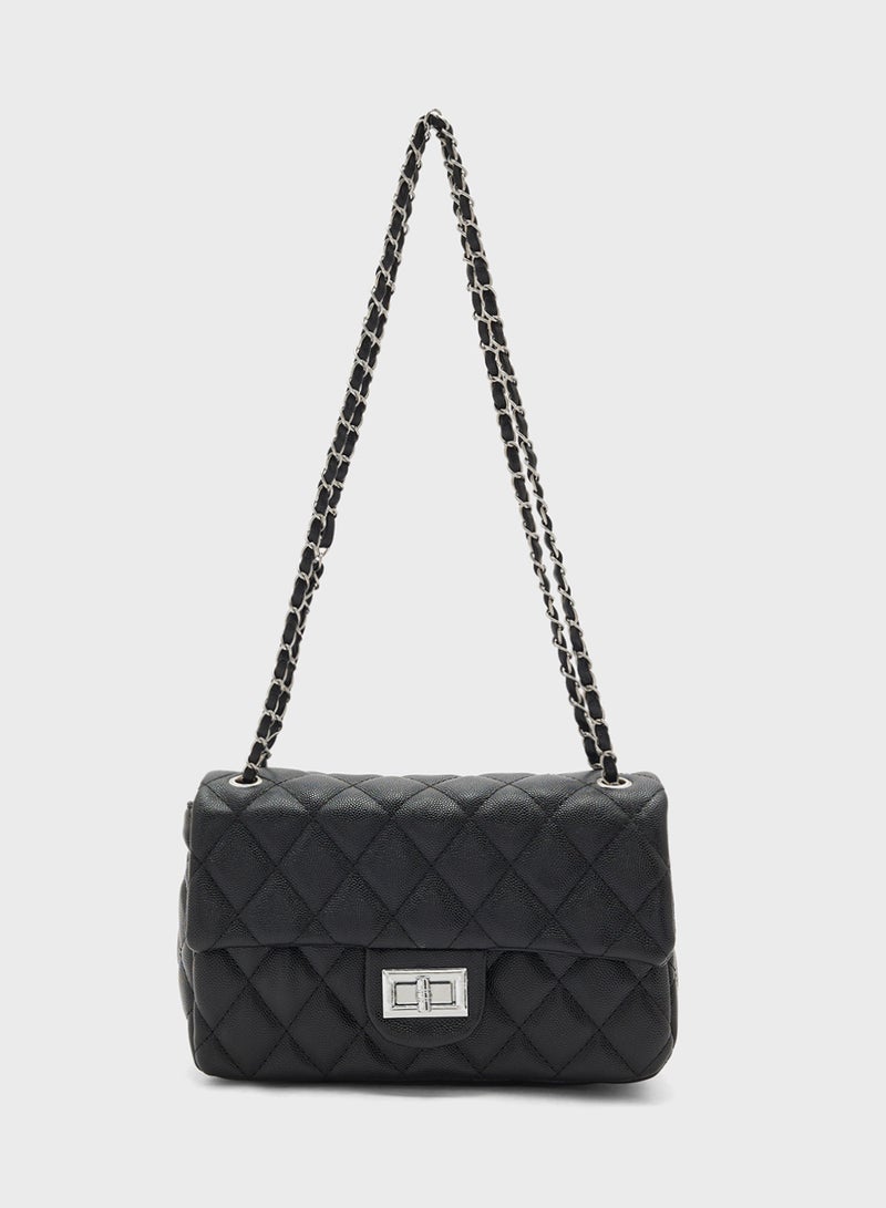 ايلا حقيبة كروس بودي مبطنة كلاسيكية - Image 1