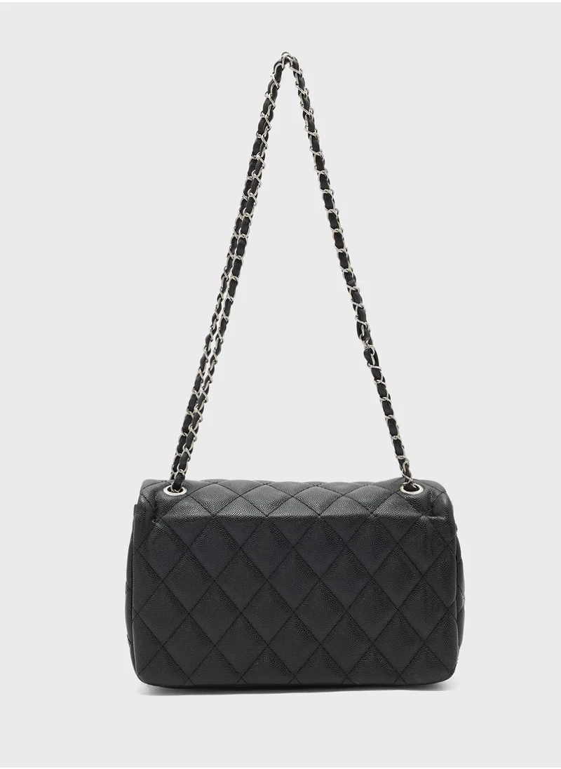 ايلا Classic Quilted Crossbody Bag