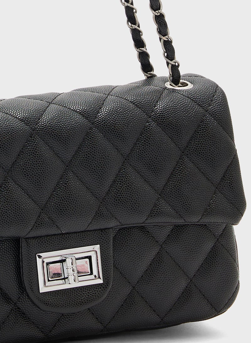 ايلا حقيبة كروس بودي مبطنة كلاسيكية - Image 4