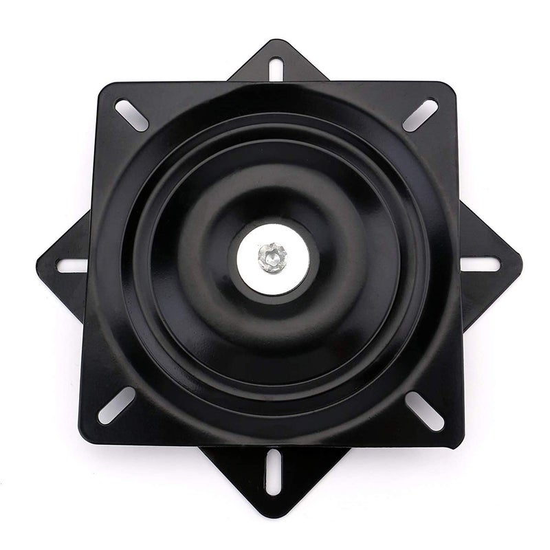 AAGUT 8 Swivel Plate Mechanism for Recliner Chair Bar Stool Heavy Duty Swivel Base Square Swivel Furniture Replacement Coated 360 Degree Turntable