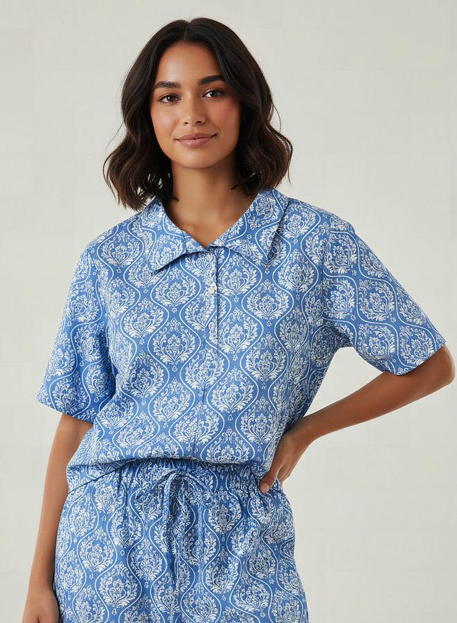 Splash FAV Pyjama Set Top & Pants Cotton - Image 2