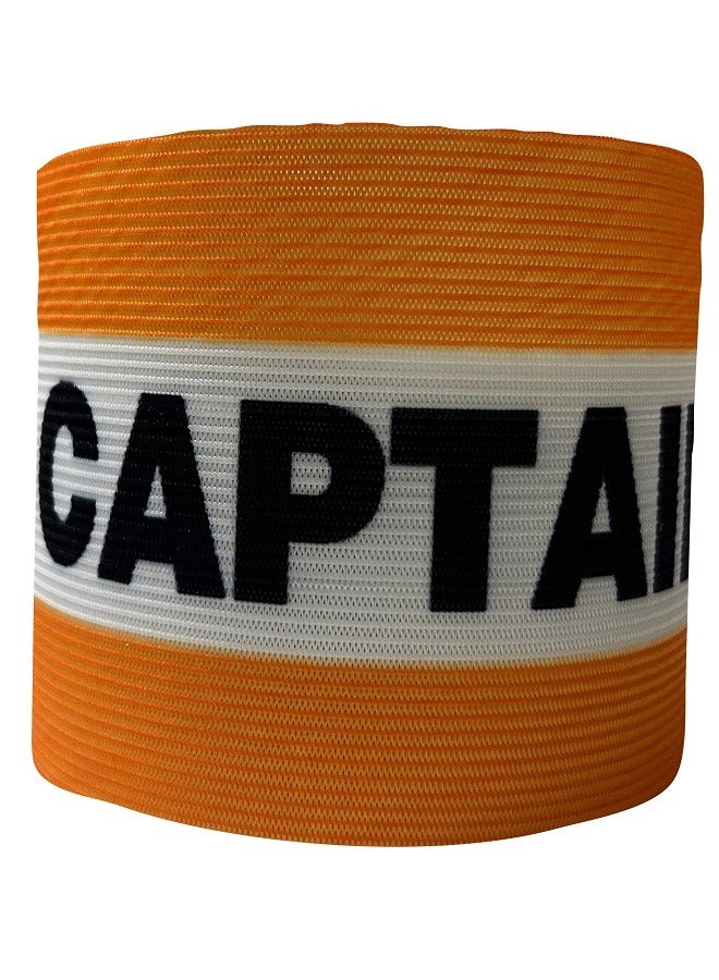 Generic Adjustable Soccer Basketball Player Captain Armbands Elastic Sticker 