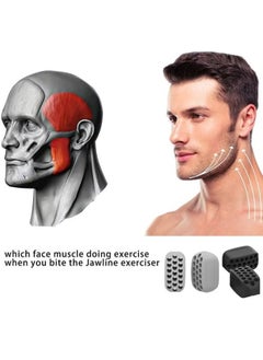 Generic 4-Piece Jaw Exerciser Workout, Face Exerciser, Jawline Strengthener Strengthen Neck, Double Chin Reducer  - Image 4