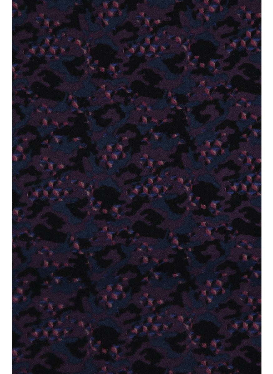kipling Men Textured Soft Camo 20 L x 20 H x 4 W cm, Black and Purple  - Image 3
