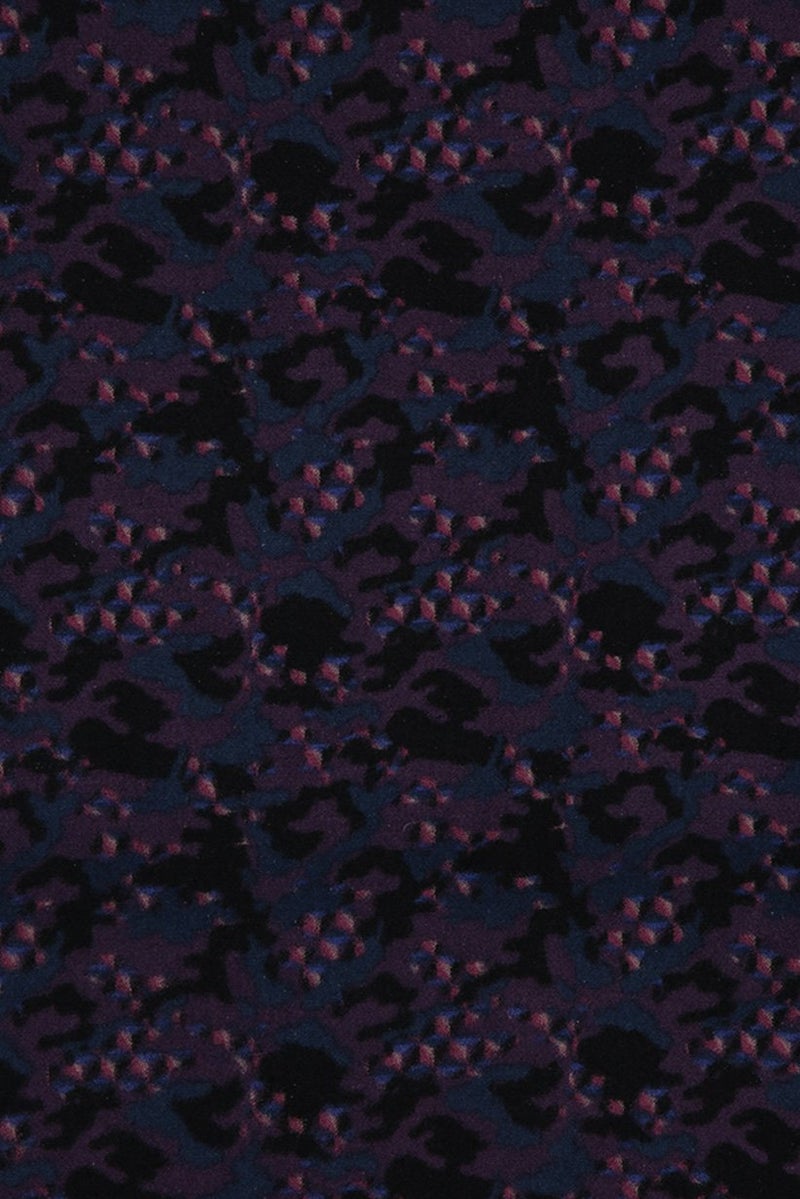 kipling Men Textured Soft Camo 20 L x 20 H x 4 W cm, Black and Purple  - Image 3