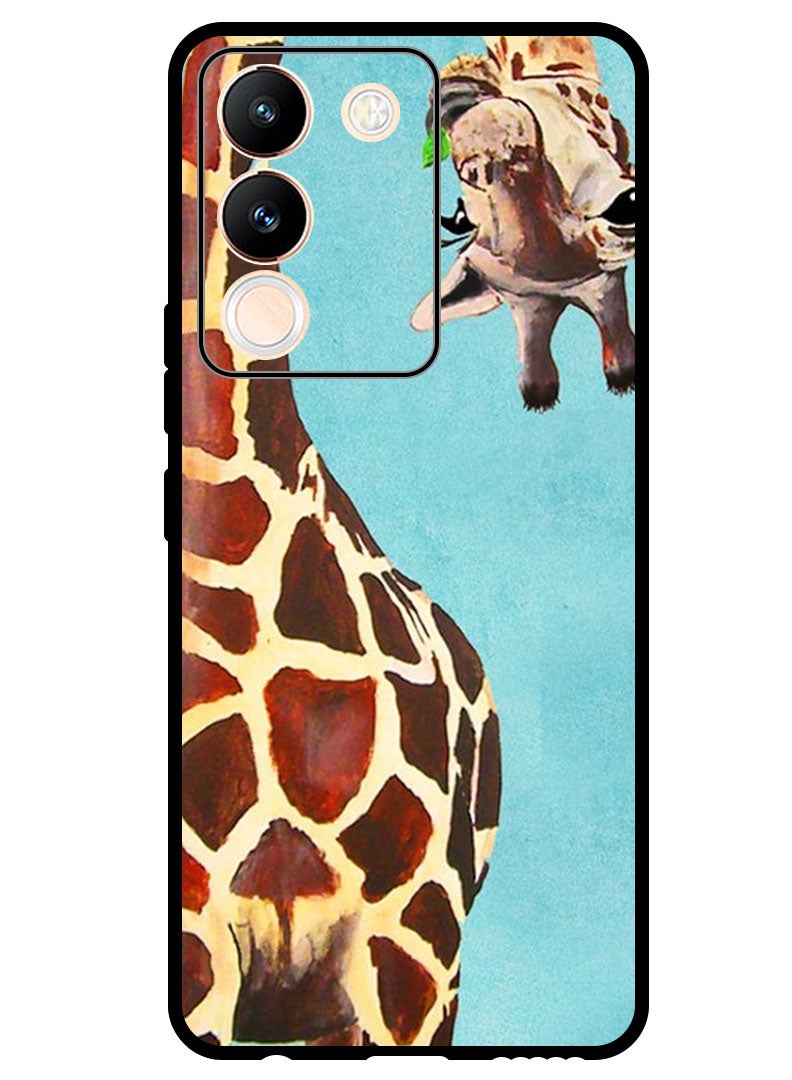 Theodor Protective Case Anti Scratch Shock Proof Bumper Cover For Vivo Y200 Giraffe - Image 1