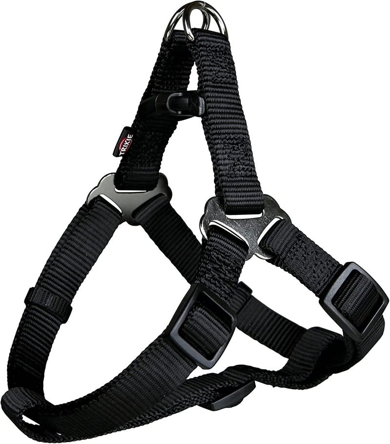 Trixie Premium One Touch Dog Harness - Black - Image 1
