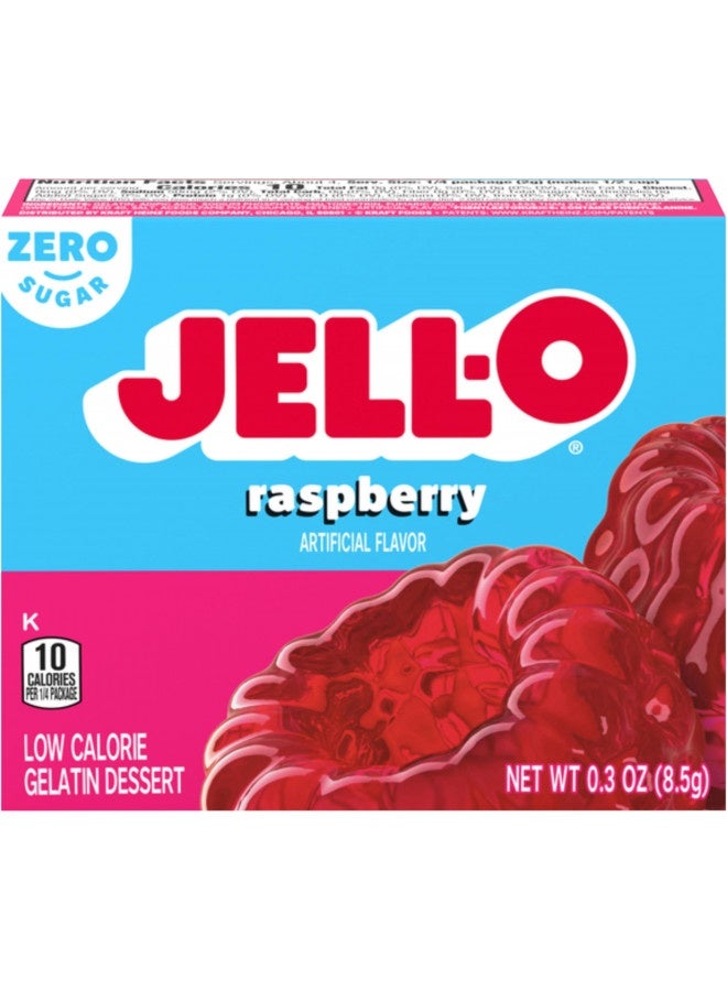Jell-O Jell-O Raspberry Sugar-Free Gelatin Mix (0.3 Oz Boxes, Pack Of 6) - Image 1