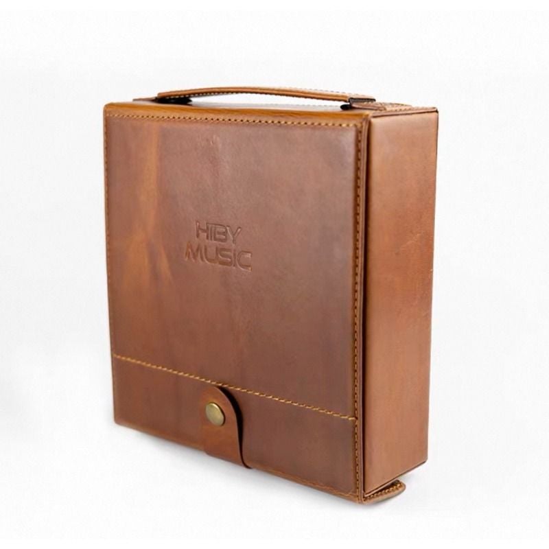 HiBy Leather Storage Suitcase Premium Leather Carrying Case for Audio Equipment - Image 4