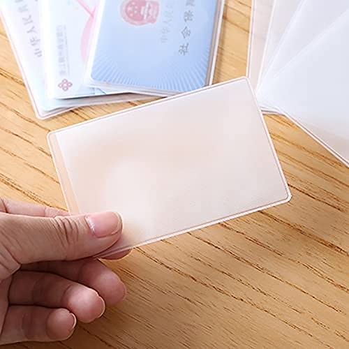 SdeFe Waterproof New Medicare Card Holder Protector Sleeve for Credit Card License ID Business Card and Social Security Card Protector,20 Pack - Image 2