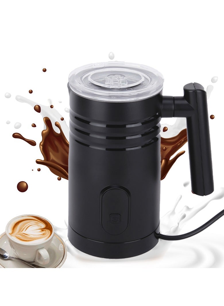 إيسي خلاط الحليب الكهربائي، 4 في 1، خلاط ساخن وبارد، سعة 350 مل/11.8 أونصة كبيرة، إيقاف تلقائي، خلط سريع 2500 دورة في الدقيقة لصنع اللاتيه، الكابتشينو، الشوكولاتة الساخنة، الشاي - Image 1